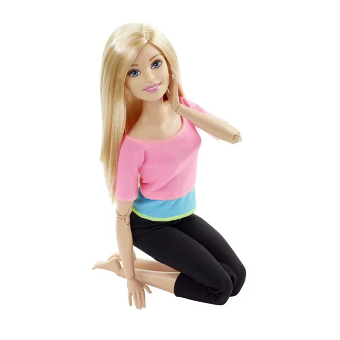 Barbie Endless Moves თოჯინა ვარდისფერი ტოპი