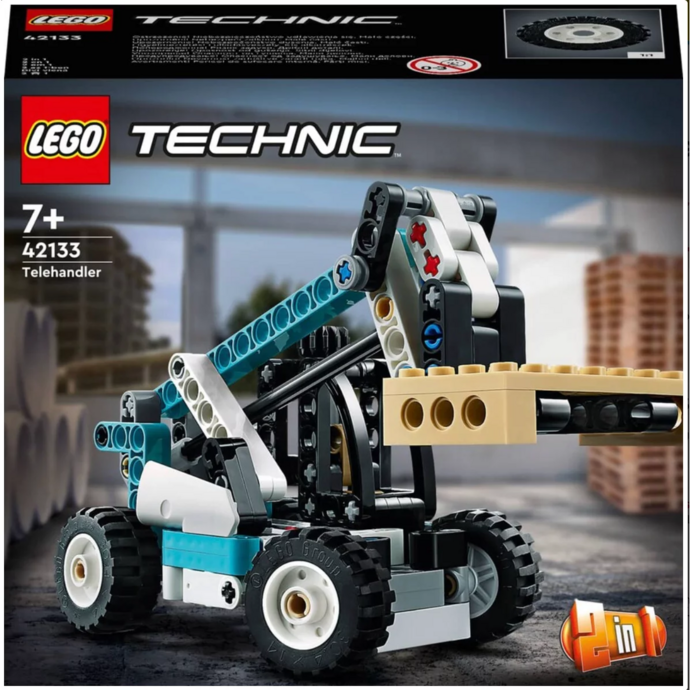Lego Technic ტელესკოპური დამტვირთველი