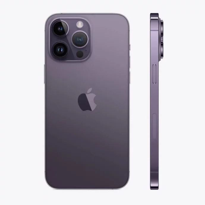 iPhone 14 Pro Max, nanoSim + e-sim, темно-фиолетовый