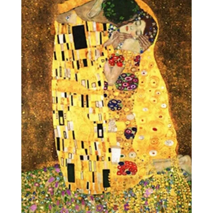 Painting by numbers &quot;Kiss&quot;