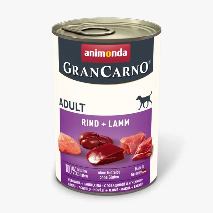 Animonda GRAN CARNO საქონელი და ცხვარი