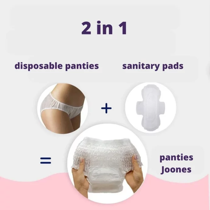 Disposable postpartum panties