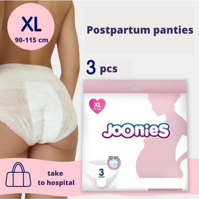 Disposable postpartum panties