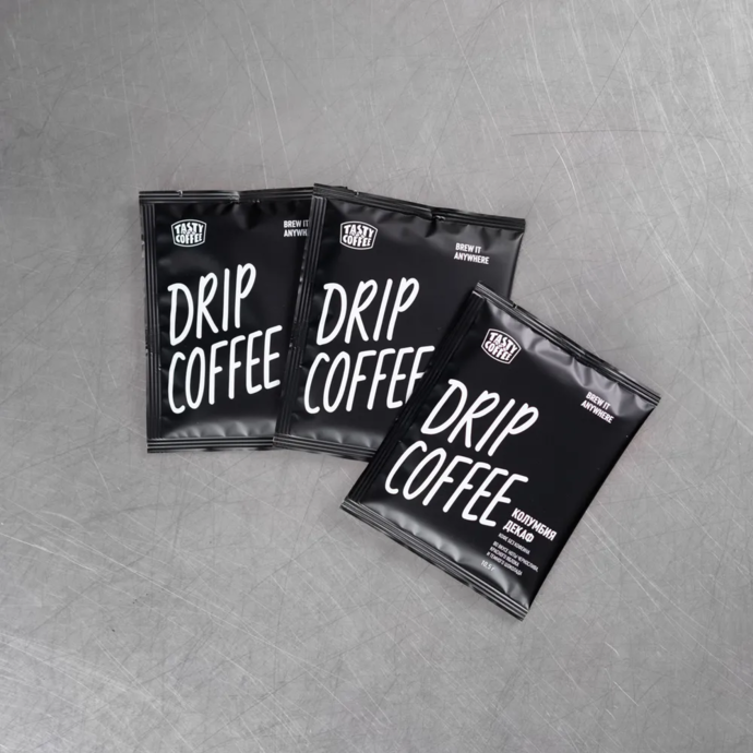 წვეთოვანი ყავა Tasty Coffee Colombia Decaf decaf