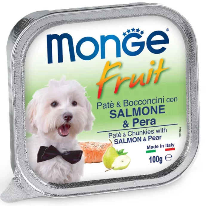 Monge Dog Fruits ორაგული და მსხალი