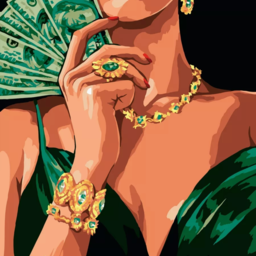 Painting by numbers "Luxury"