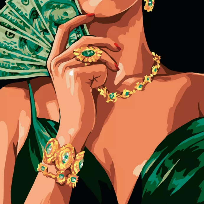 Painting by numbers "Luxury"