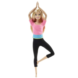Barbie Endless Moves Doll Pink Top