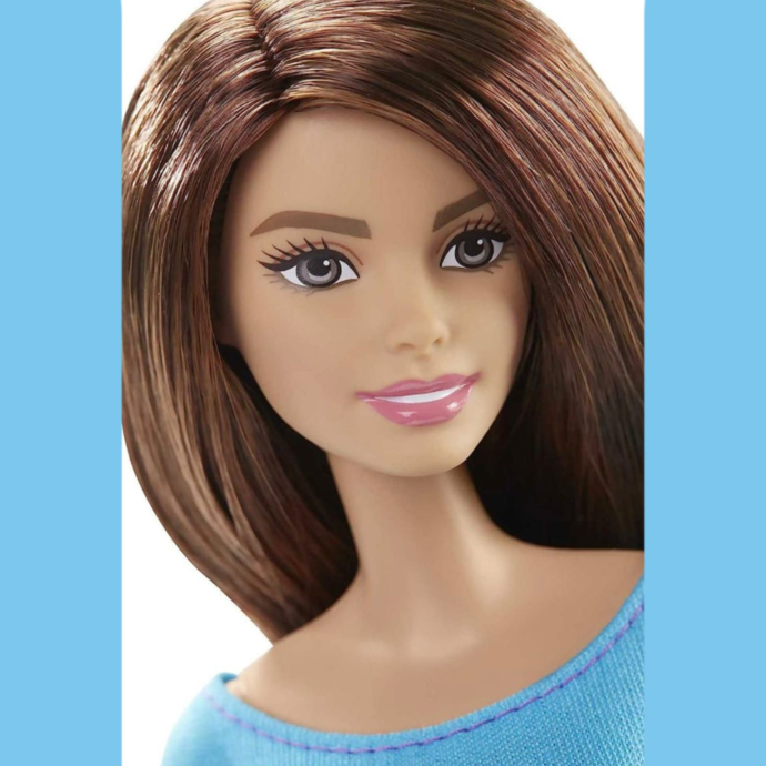 Barbie Endless Moves Doll, Blue Top