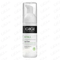 "GIGI Retin A Triple Power Foaming Cleanser" facial cleansing mousse