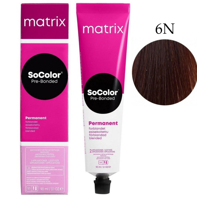 Matrix SoColor - Крем-краска для волос 6N (90 ml)