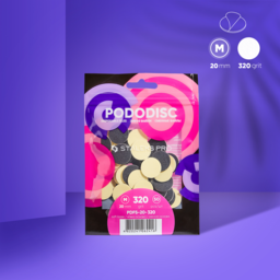 Staleks Pro M Сменные файлы для Pododisk  320 грит (50 шт)