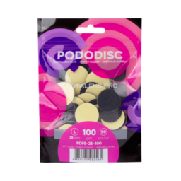Staleks Сменные файлы для Pododisk S 100 гритт, 50 шт