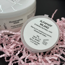 ალფაპარფი დასალევად - თმის ბზინვის ნიღაბი Diamond Illuminating Mask, 30გრ