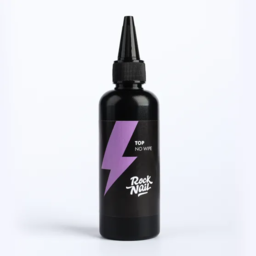 ზემოდან წებოვანი ფენის გარეშე - RockNail No Wipe Top (100 მლ.)