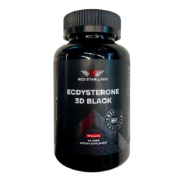 Red Star Labs Ecdysterone 3d Black 90 Capsules