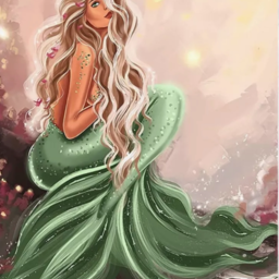 Diamond mosaic "Mermaid"