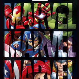 ხატვა ციფრებით "Marvel"