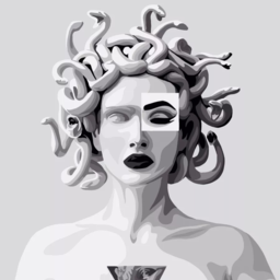 Painting by numbers "Medusa"