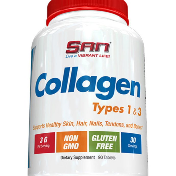 Collagen SAN კოლაგენის ტიპის 1 და 3 ტაბლეტები