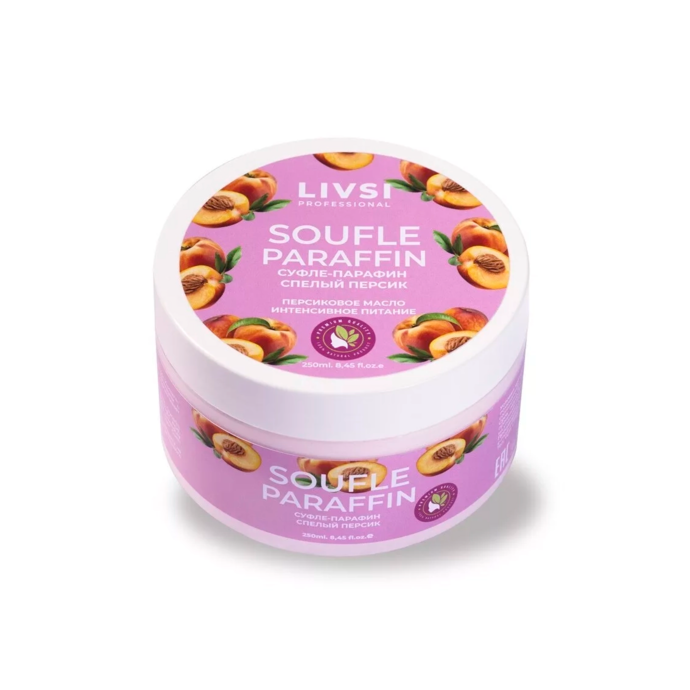 Livsi - Hand Souffle-Paraffin "Ripe Peach", 150 ml