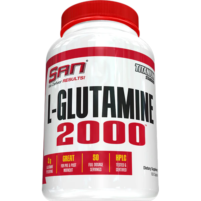 ამინომჟავები გლუტამინი SAN L-Glutamine 2000