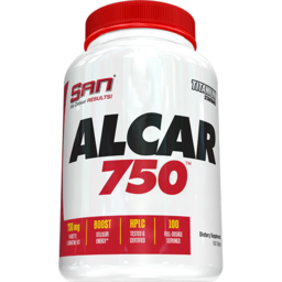 წონის დაკლების პროდუქტი ცხიმისმწველი SAN ALCAR 750 - კაპლეტები - (აცეტილ-ლ-კარნიტინი)