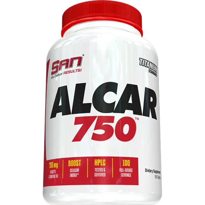 Средство для снижения веса Жиросжигатель SAN ALCAR 750 - Caplets - (Acetyl-L-Carnitine)