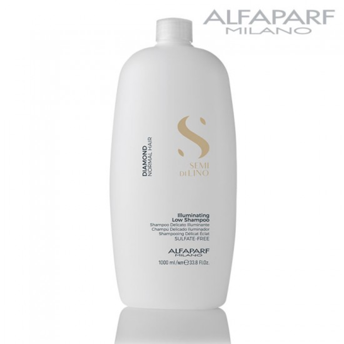 Alfaparf - Shampoo with microcrystals Diamond Semi Di Lino, 1000 ml
