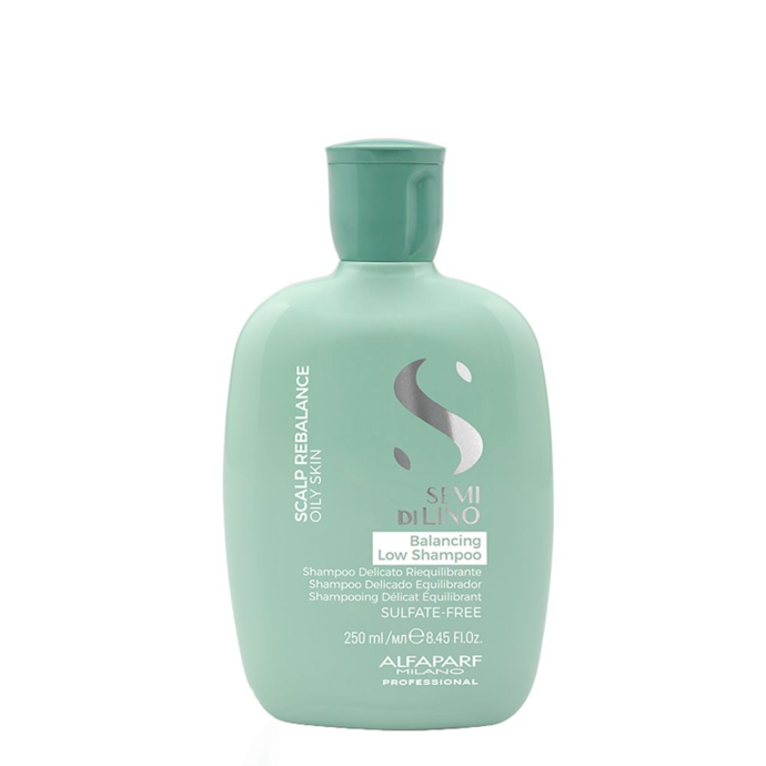 Alfaparf - Semi Di Lino Balancing regulating shampoo for oily scalp, 250ml