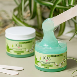 Kiss - Sugar paste for depilation Kiss sensitive 200g. (medium)