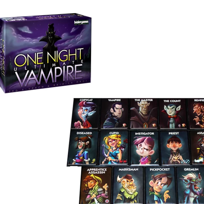 One Night Ultimate Vampire Board game