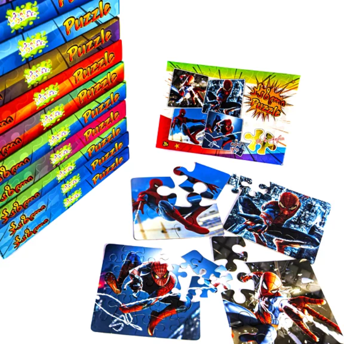 Animated puzzle series - Spider Man