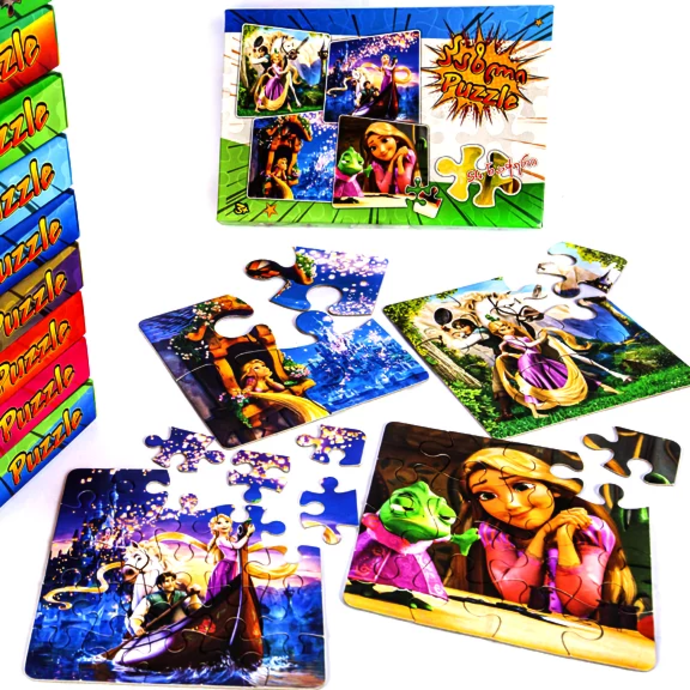 Animated puzzle series - Rapunzel