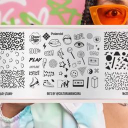 Go!Stamp! Пластина для стемпинга - №22 90"s by @culturamanicura
