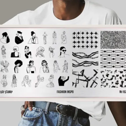 Go!Stamp! Stamping plate - No. 152 Fashion Inspo