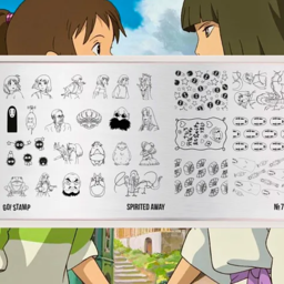 Go!Stamp! Пластина для стемпинга - №77 Spirited Away
