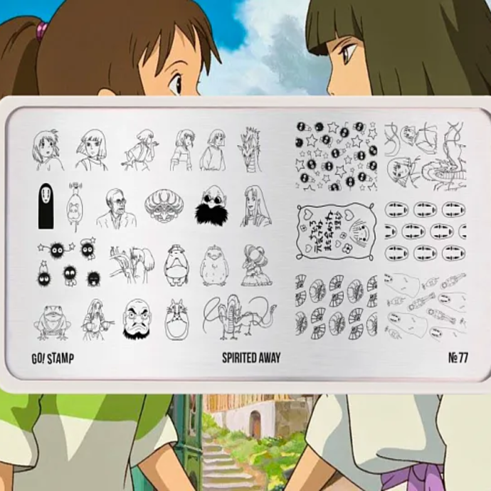 Go!Stamp! Stamping Plate - #77 Spirited Away