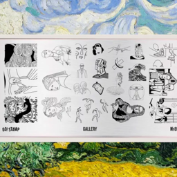Go!Stamp! Stamping Plate - #85 Gallery