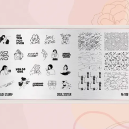 Go!Stamp! Stamping Plate - #108 Soul Sister
