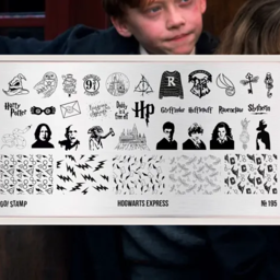 Go!Stamp! Пластина для стемпинга - №195 Hogwarts Express