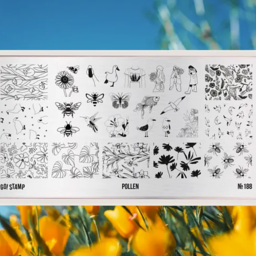 Go!Stamp! Пластина для стемпинга - №188 Pollen