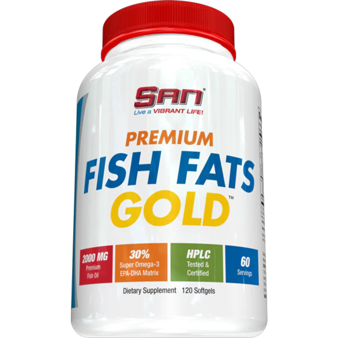 ომეგა-3 თევზის ზეთი SAN Premium Fish Fats Gold