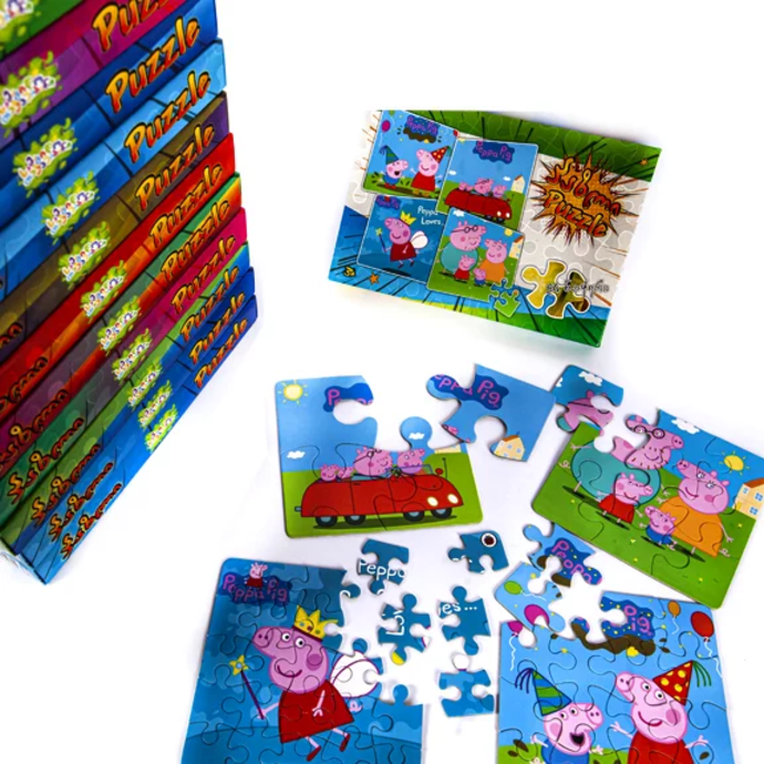 Animated puzzle series - Pepa Pig
