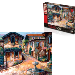 500 pcs puzzle - The Fountain on the Square