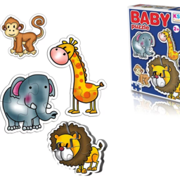 Wild Animals-2.3 & 4 pcs puzzle for kids