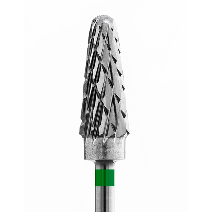 Milling cutters Crystal - Carbide cone rounded green (41360)