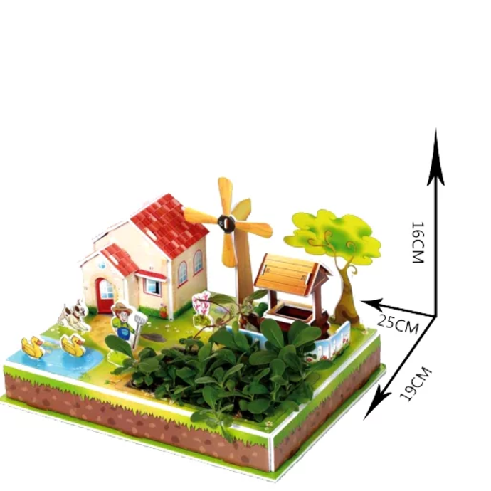 3D puzzle - My Zilipoo - Windmill Farm