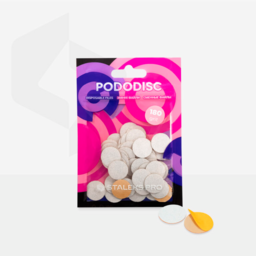 Staleks Pododisc PDF-15-180w გრიტი (50 ც) პედიკურის დისკის ერთჯერადი ფაილები