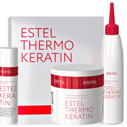 Estel Thermo Keratin Salon Hair Treatment Набор Для Процедуры